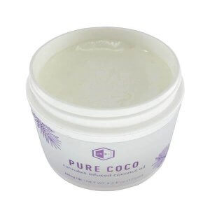 Cannabis infused coconut oil