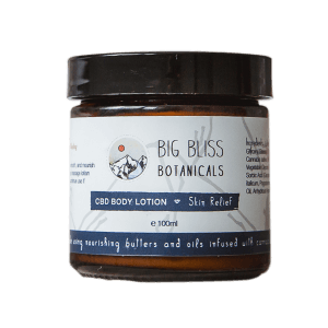 CBD & THC Body lotion by Big Bliss Botanicals